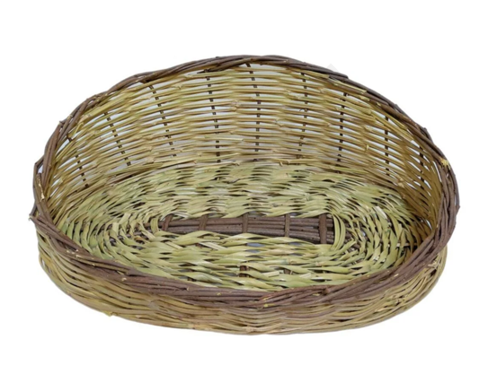 Kuruyemiş Şarküteri Hasır Teşhir Sepeti 33x39 Cm