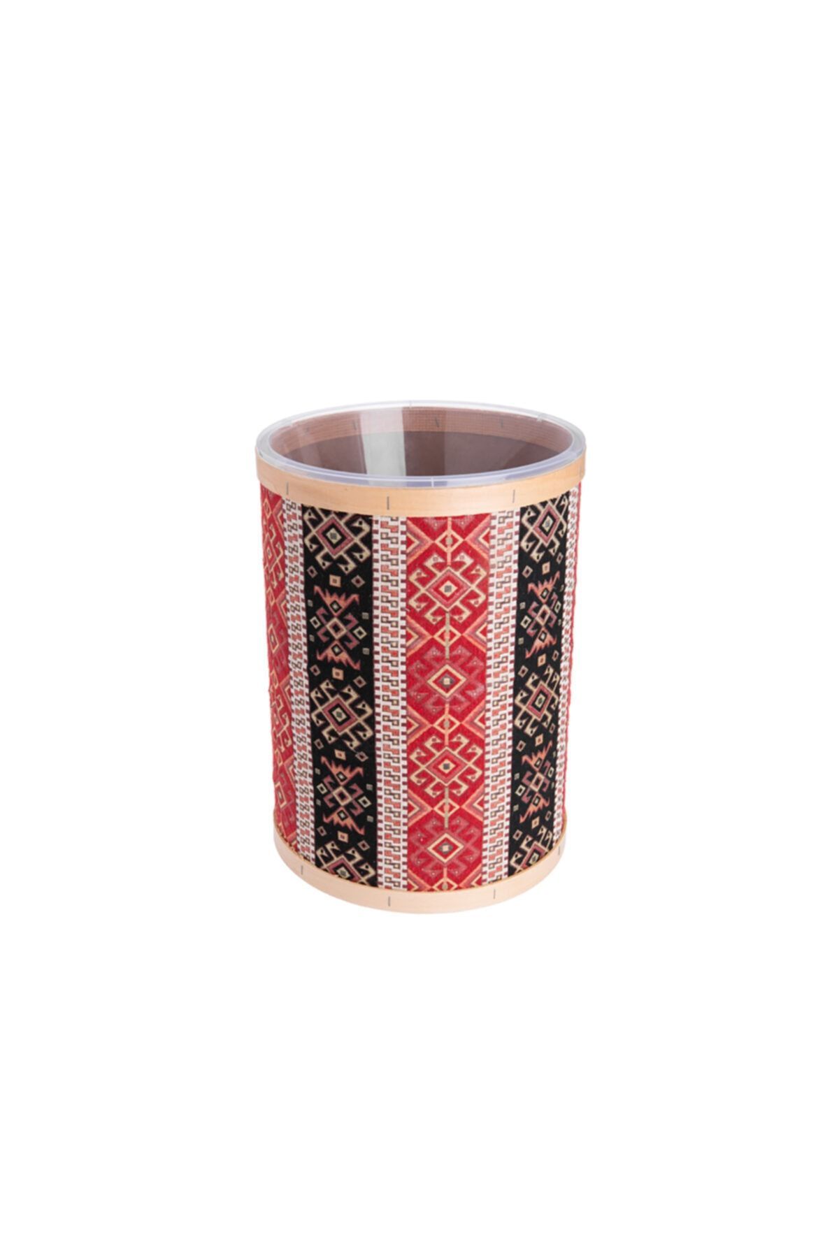 Kilim Desenli Kuruyemiş Baharat Bakliyat Kovası Leğenli 35x50