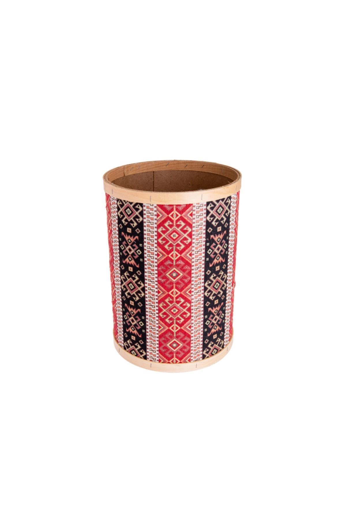 Kilim Desenli Kuruyemiş Baharat Bakliyat Kovası 35x50