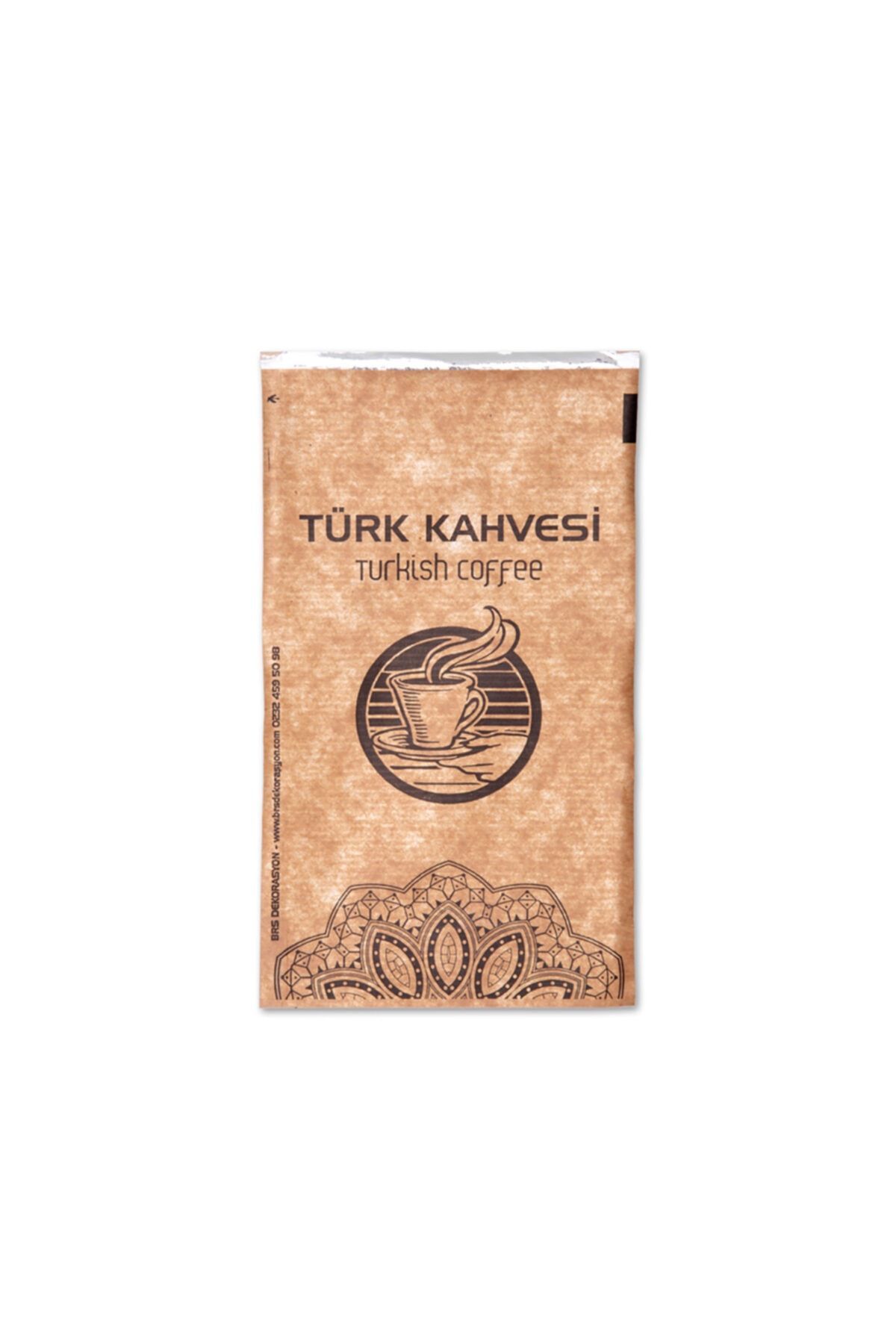 Türk Kahvesi Ambalajı 100 Gr. (1 Kg Paket)