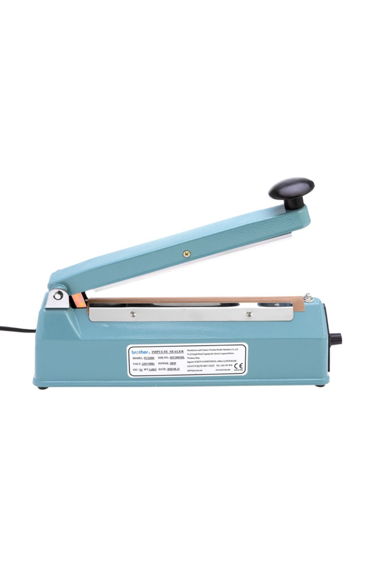 Masaüstü Poşet Ağzı Yapıştırma Makinesi Metal 20cm