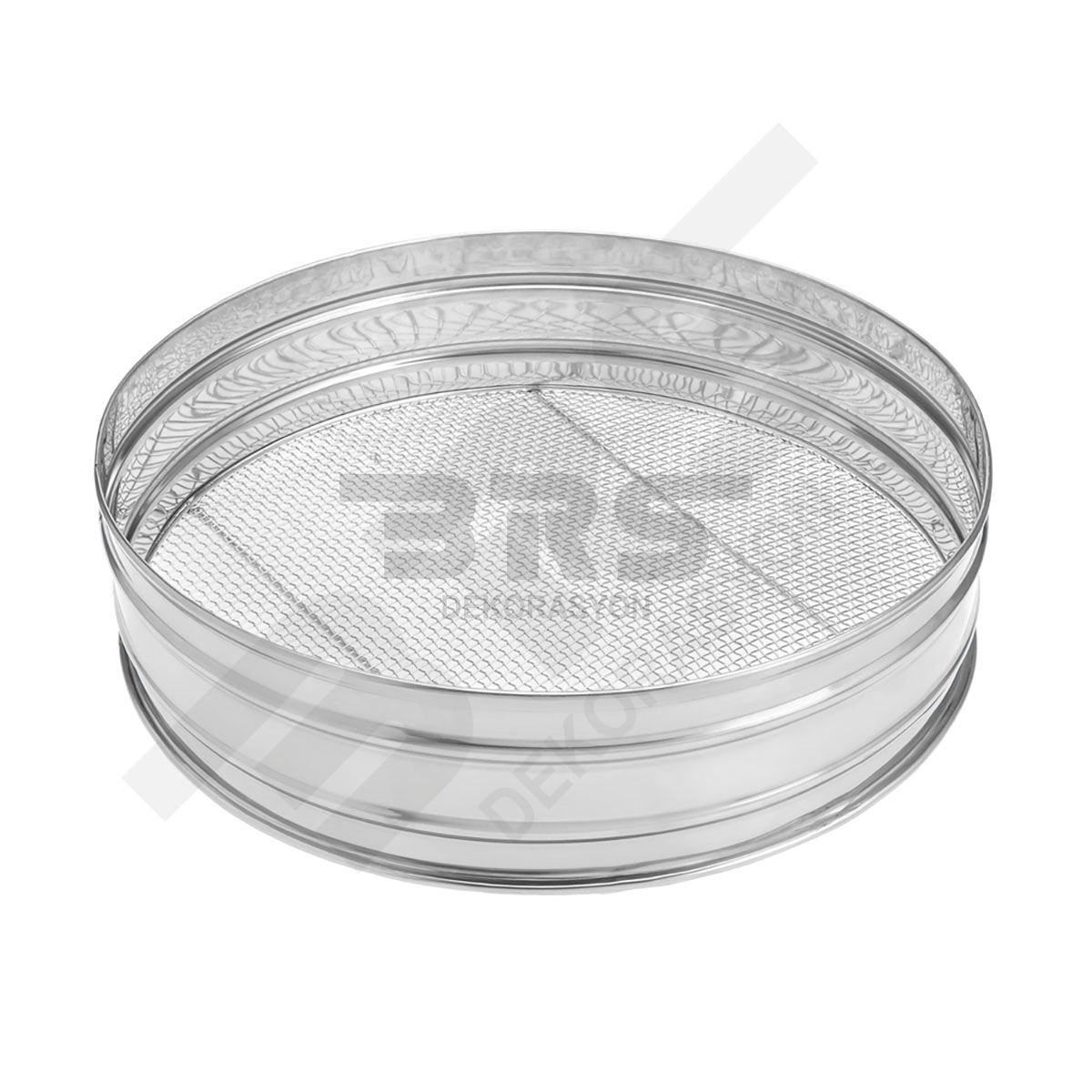 Nut Sieve Chrome Stainless Diameter 30cm Sparse Holes