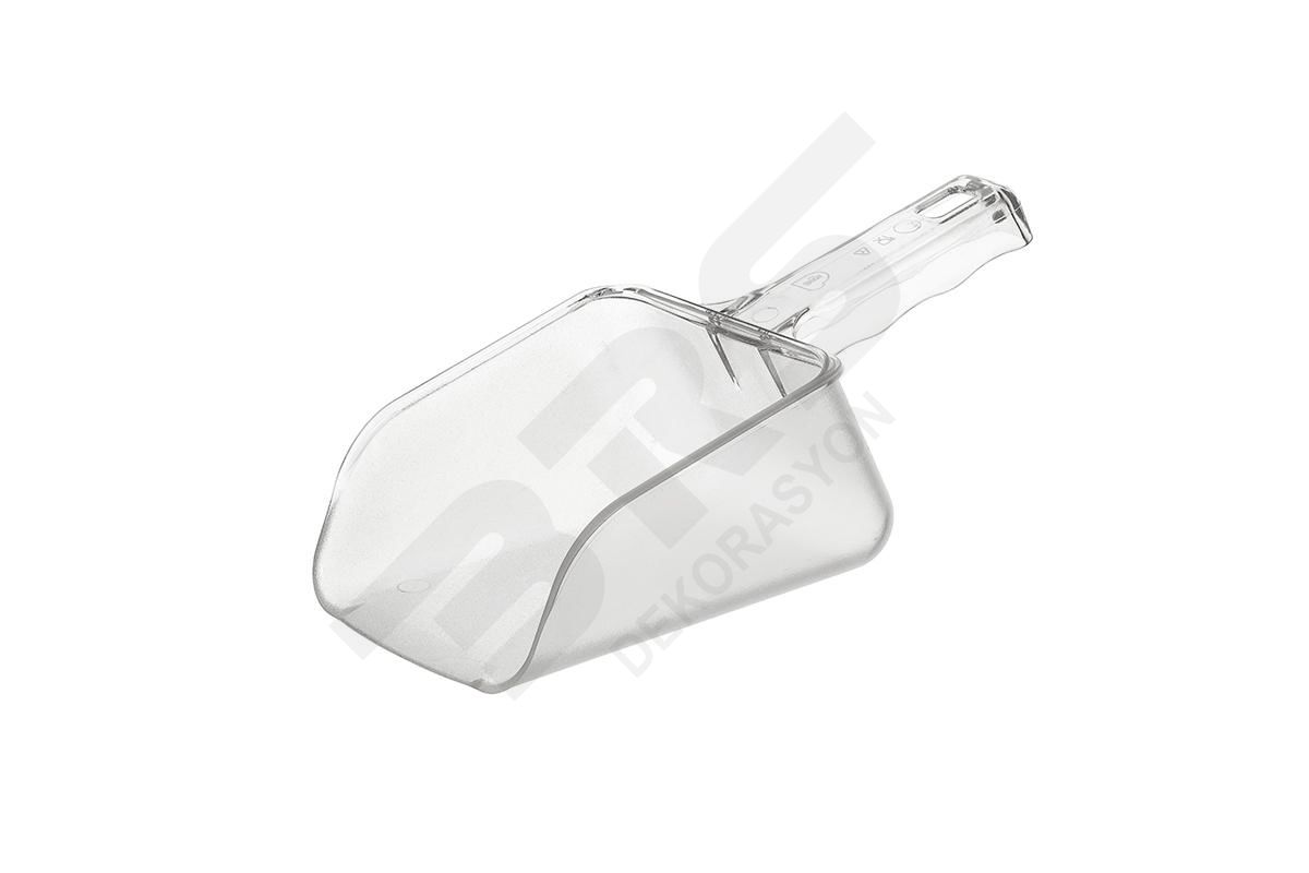 Nuts Spices Legumes Shovel No:2 Polycarbonate Unbreakable Transparent