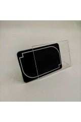 Pvc Etiketli Ve Kalemli L Tipi Yatay Pleksi Föylük (10'lu Paket)