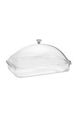 Pleksi Kapaklı Mika Lokumluk (10 Adet)