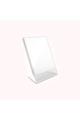 A7 L Type Vertical Plexiglass Leaflet (Pack of 10)