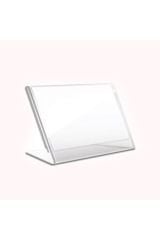 A4 L Type Horizontal Plexiglass Leaflet Holder (Pack of 10)