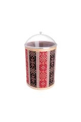 Kilim Patterned Nuts Spices Legumes Delicatessen Bucket Set of 3