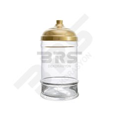 Draje Şeker Baharat Kuruyemiş Kahve Kavanozu 17x25