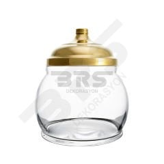 Akvaryum Model Draje Şekerleme Baharat Kavanozu 10 Lt