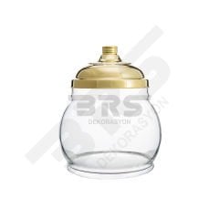 Akvaryum Model Draje Şekerleme Baharat Kavanozu 3 Lt