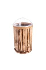 Dekoratif Turşu Zeytin Kovası Döner Kapaklı Takım 35x50