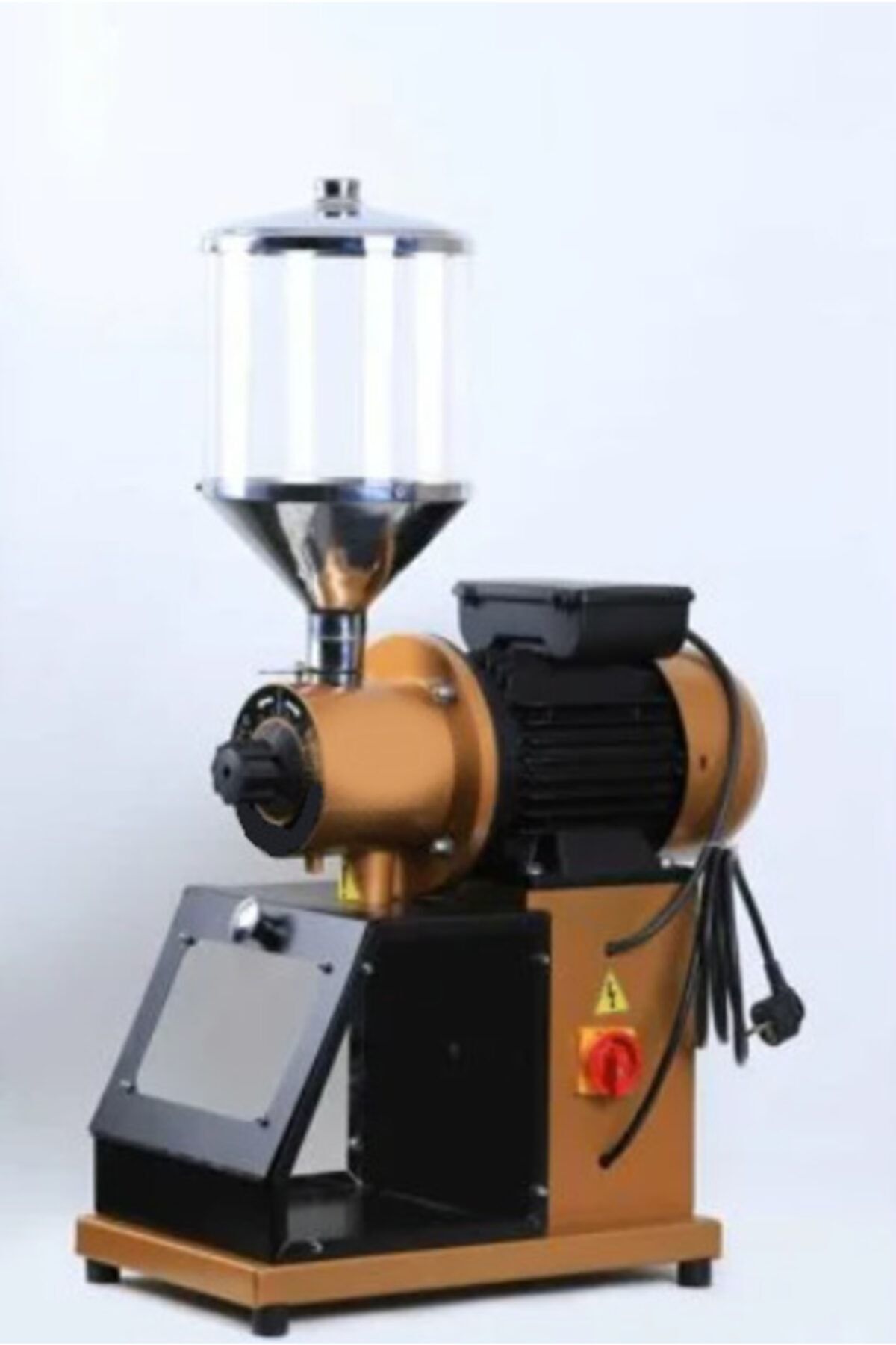 Kahve ve Karabiber Öğütücü Dükkan Tipi Sarı Siyah