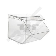 Sürgülü Şeffaf Pleksi Teşhir Kutusu 20x28H20cm