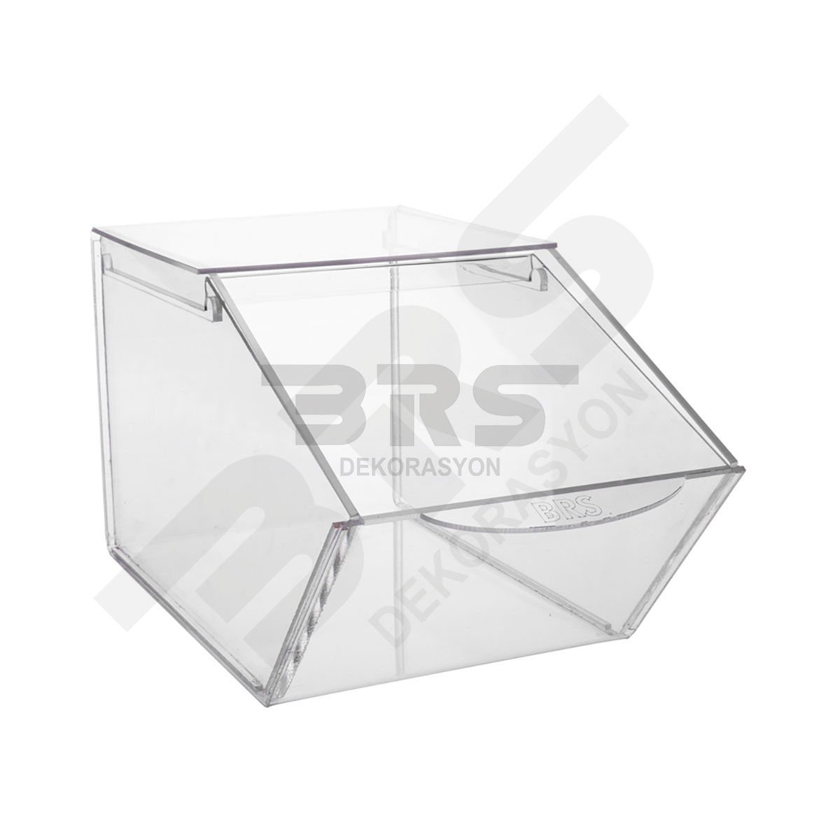 Sürgülü Şeffaf Pleksi Teşhir Kutusu 20x28H20cm