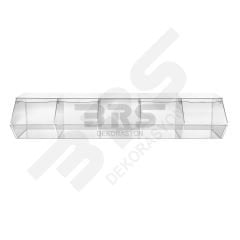 Sürgülü Şeffaf Pleksi Teşhir Kutusu 100x28H20cm