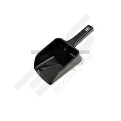 Kuruyemiş Baharat Bakliyat Küreği No2 Polikarbon Kırılmaz Siyah