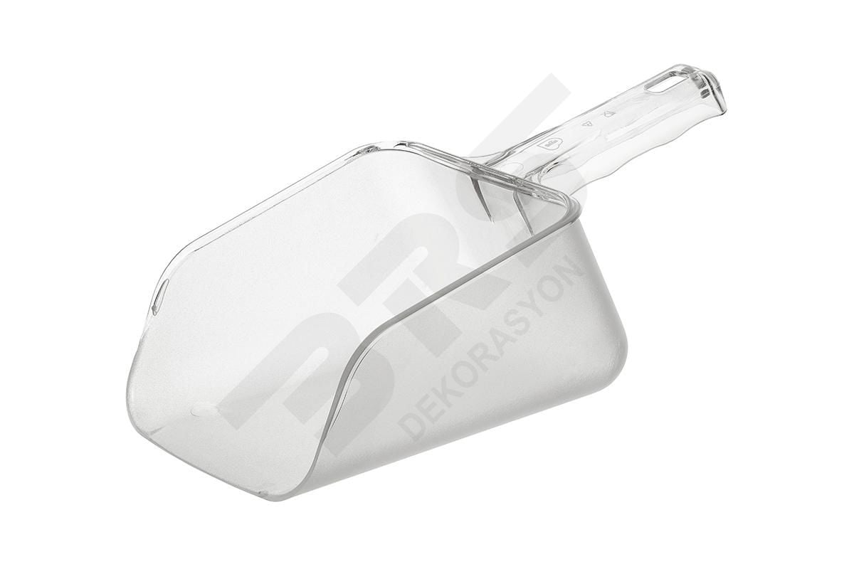 Kuruyemiş Baharat Bakliyat Küreği No:3 Polikarbon Kırılmaz Şeffaf