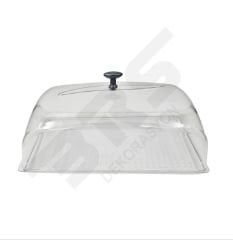 Lokum Teşhir Tepsisi Polikarbon Kapaklı 22x32cm NO:3