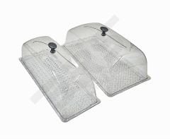 Lokum Teşhir Tepsisi Polikarbon Kapaklı 12x32cm NO:1