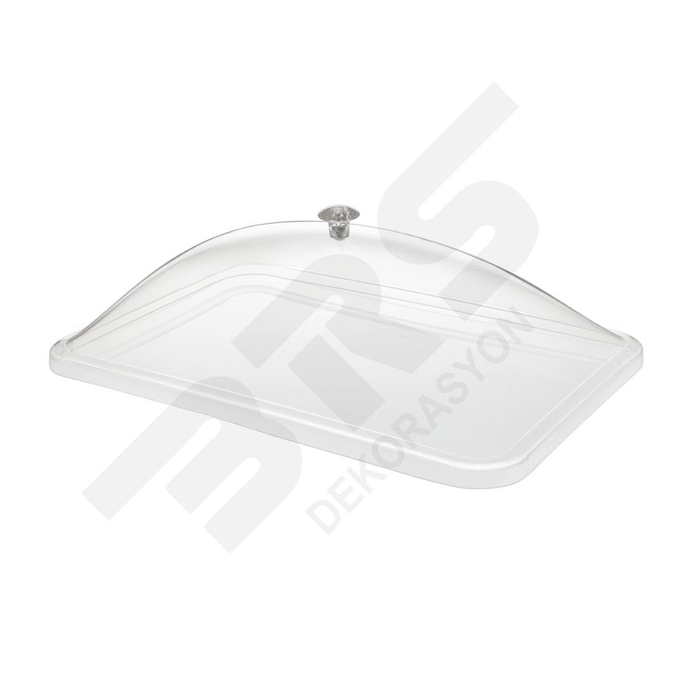 Şeffaf Bombeli Pleksi Borcam Kapağı 27x41cm