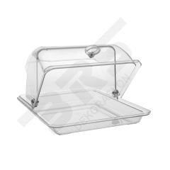 Açılır Kapanır Kapaklı Kırılmaz Teşhir Tepsisi 28x34