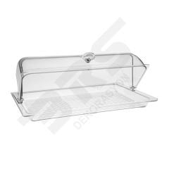 Açılır Kapanır Kapaklı Kırılmaz Teşhir Tepsisi 28x42