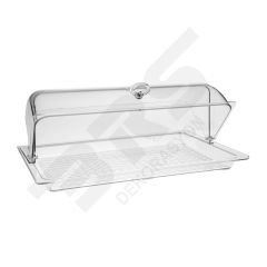 Açılır Kapanır Kapaklı Kırılmaz Teşhir Tepsisi 28x42