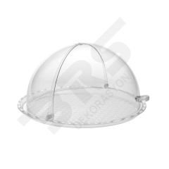 Açılır Kapanır Kapaklı Kırılmaz Teşhir Tepsisi Çap 32.5 cm