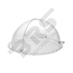 Açılır Kapanır Kapaklı Kırılmaz Teşhir Tepsisi Çap 40.5 cm