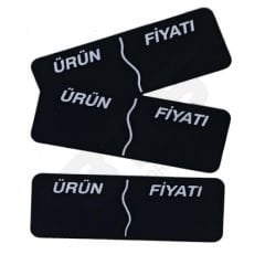 Karatahta Ürün Fiyatı Etiketi (50 li Paket)