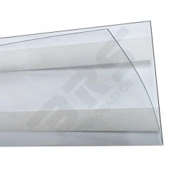 Şeffaf  Yapışkanlı Etiketlik (100 lü Paket)
