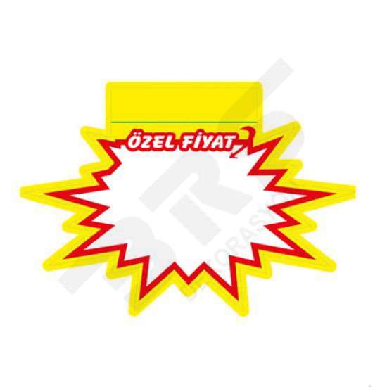 Yıldızlı Etiketlik (50 li Paket)
