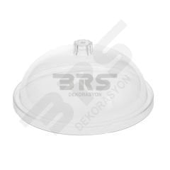 Mika Kapak Yuvarlak Fanus Kapak Çap 25cm