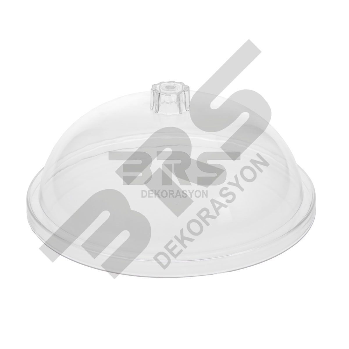 Mika Kapak Yuvarlak Fanus Kapak Çap 35cm