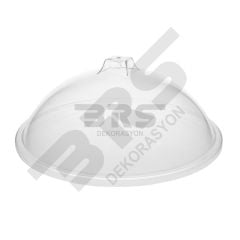 Mika Kapak Yuvarlak Fanus Kapak Çap 50cm