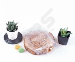 Kilitli Pencereli Şeffaf Kuruyemiş Baharat Kahve Ambalajı 13x22.5 250gr Kapasiteli